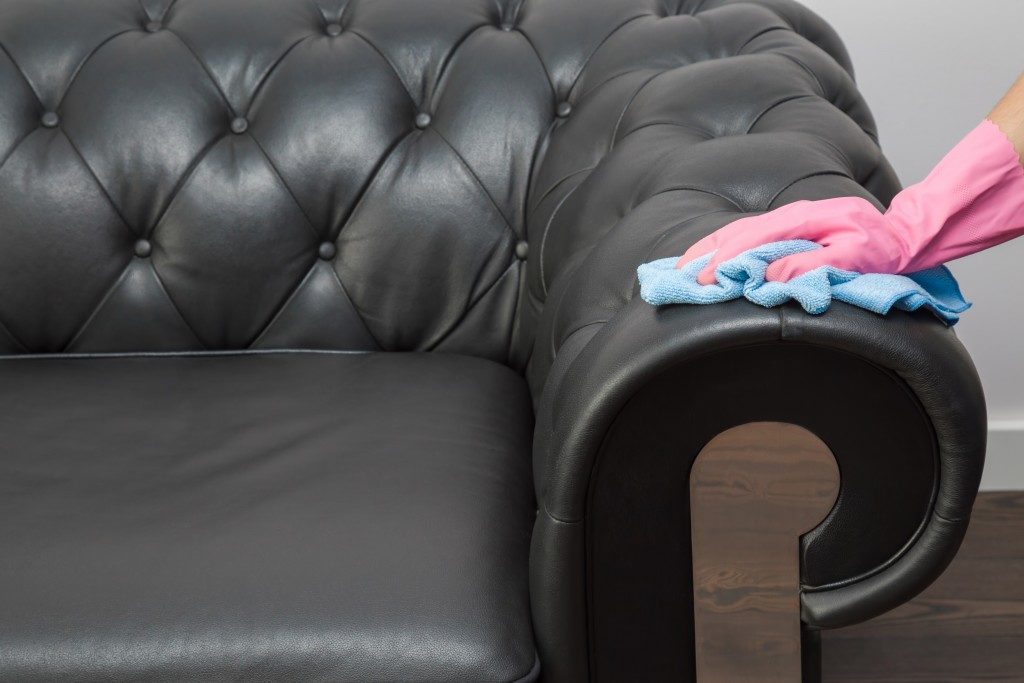 leather sofa chair