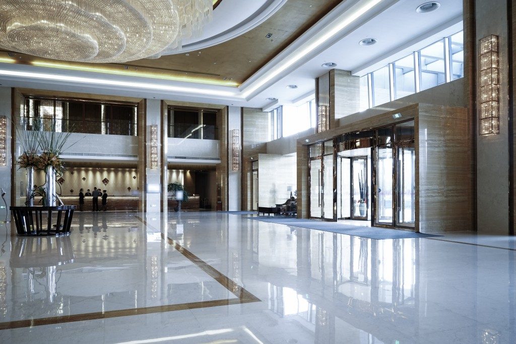 grand hotel lobby
