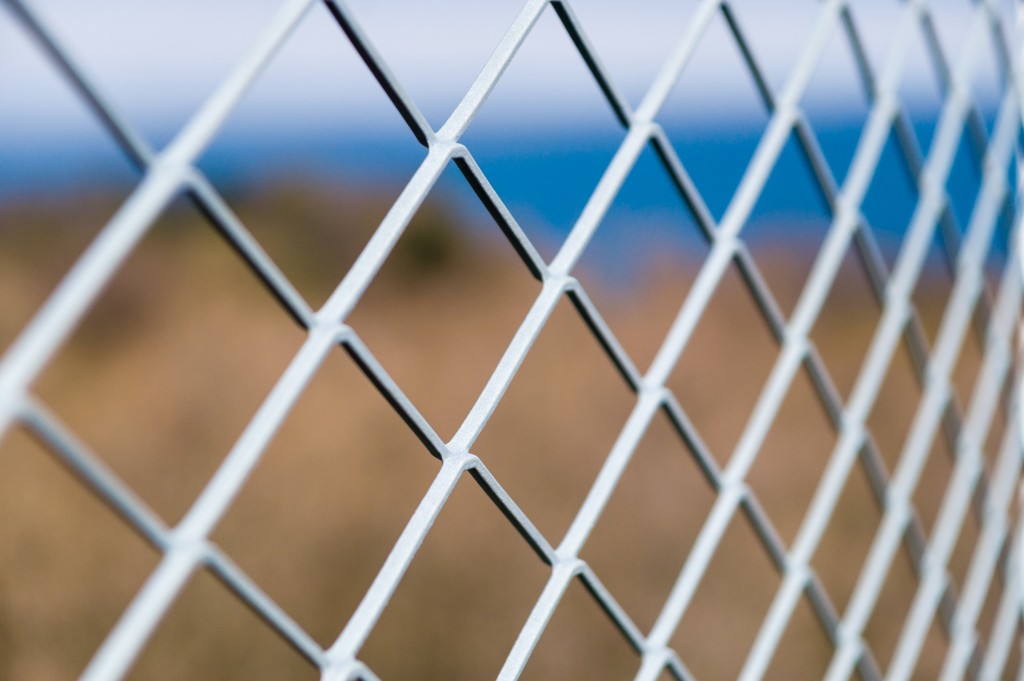 chain-link fence