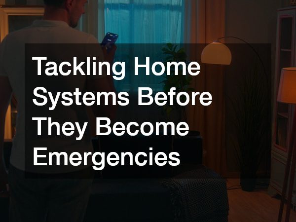 Tackling Home Systems Before They Become Emergencies