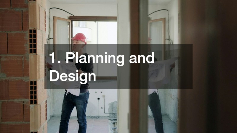 a contractor holding a construction plan